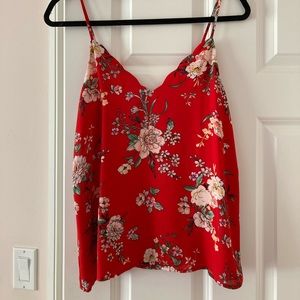 Bright and Floral Tank Top